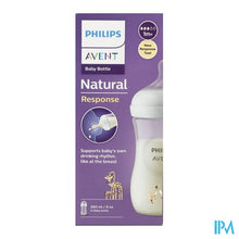 Load image into Gallery viewer, Philips Avent Natural 3.0 Zuigfles Giraf 260ml