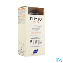 Charger l'image dans la galerie, Phytocolor 6.77 Marron Clair Cappuccino