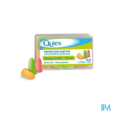 Afbeelding in Gallery-weergave laden, Quies Oordoppen Schuim Fluo 3 Paar