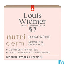 Afbeelding in Gallery-weergave laden, Widmer Nutriderm Dagcreme Eclat Rose Uv 50 50ml