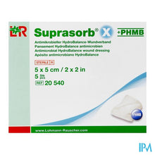Afbeelding in Gallery-weergave laden, Suprasorb X Kp Phmb Ster 5x 5cm 5 20540