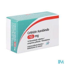 Afbeelding in Gallery-weergave laden, Cetirizin Aurobindo 10mg Filmomh Tabl 10