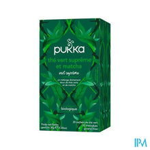Load image into Gallery viewer, Pukka Bio Supreme Matcha Green Builtjes 20