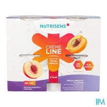 Afbeelding in Gallery-weergave laden, Nutrisens Cremeline 2 Kcal Abrikozen 4x125g