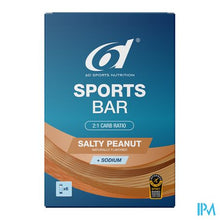 Charger l'image dans la galerie, 6d Sports Bar Salty Peanut + Sodium 6x46g