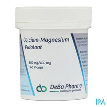 Afbeelding in Gallery-weergave laden, Calcium Magnesium Pidolaat 600/100mg V-caps 60