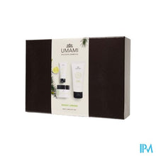 Afbeelding in Gallery-weergave laden, Umami Woody Lemons Giftset Body 200ml