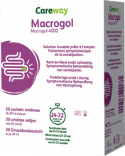 Afbeelding in Gallery-weergave laden, Careway Macrogol 4000 10g Zakjes Unidoses 20x20ml