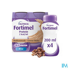 Afbeelding in Gallery-weergave laden, Fortimel Protein 2kcal Moka 4x200ml