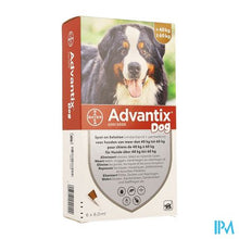 Afbeelding in Gallery-weergave laden, Advantix Dog Spot-on Opl Hond 40-60kg Pipet 6x6ml