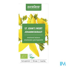 Load image into Gallery viewer, Purasana Vegan Sint Janskruid Bio V-caps 120x230mg