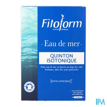 Afbeelding in Gallery-weergave laden, Isotonique Eau De Mer Amp 30x10ml Fitoform