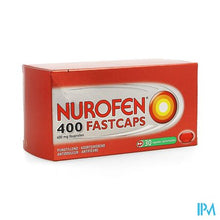 Charger l'image dans la galerie, Nurofen 400 Fastcaps Caps 30x400mg