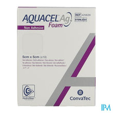 Charger l'image dans la galerie, Aquacel Ag Foam Non Adhesief 5x5cm 10