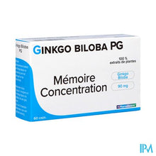 Charger l'image dans la galerie, Gingko Biloba Pg Pharmagenerix Caps 60