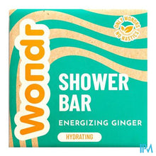 Load image into Gallery viewer, Wondr Shower Bar Energizing Ginger&lime 102g