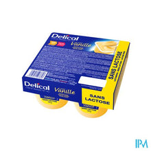Afbeelding in Gallery-weergave laden, Delical Creme Dessert Hp-hc Z/lact.vanille 4x125g