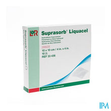 Afbeelding in Gallery-weergave laden, Suprasorb Liquacel Verband 10x10cm 10 33436-180021