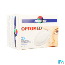 Afbeelding in Gallery-weergave laden, Optomed Oogkompres Adh Latexvrij 96x66mm 25 70119