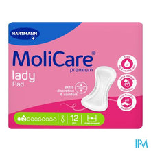Afbeelding in Gallery-weergave laden, Molicare Premium Lady Pad 2 Drops 26,5x11cm 12