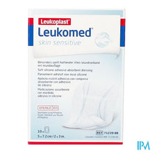 Load image into Gallery viewer, Leukomed Skin Sens. 5cmx7,2cm 10