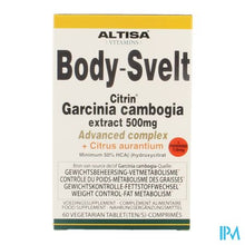 Afbeelding in Gallery-weergave laden, Altisa Body Svelt Garcin.500mg Citrin Cplx Comp 60