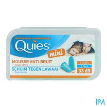 Afbeelding in Gallery-weergave laden, Quies Oordoppen Schuim Mini A/lawaai 3 Paar