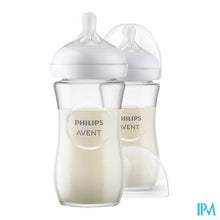 Charger l'image dans la galerie, Philips Avent Natural 3.0 Zuigfles Glas Duo2x240ml