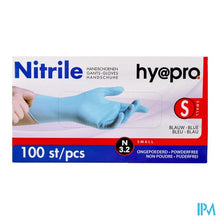 Afbeelding in Gallery-weergave laden, Pharmex Handschoenen Blauw Nitril S Poedervrij 100