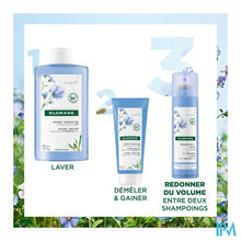 Afbeelding in Gallery-weergave laden, Klorane Capil. Droogsh Vlasvezels Bio Spray 150ml