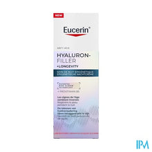 Charger l'image dans la galerie, Eucerin Hyaluron-filler +long.epig.nachtcreme 50ml