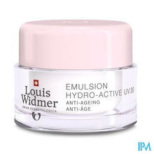 Charger l'image dans la galerie, Widmer Dag Emulsie Hydro-active Uv30 Parf 50ml