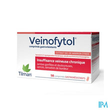 Afbeelding in Gallery-weergave laden, Veinofytol Maagsapresist Tabl 98x50mg