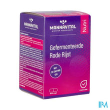 Afbeelding in Gallery-weergave laden, Mannavital Gefermenteerde Rode Rijst V-caps 60