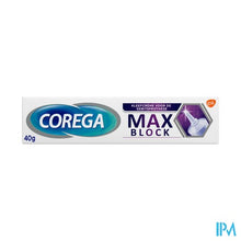 Afbeelding in Gallery-weergave laden, Corega Max Block Kleefcreme Gebitsprothese 40g