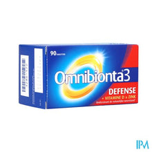 Afbeelding in Gallery-weergave laden, Omnibionta3 Defense Multivitamines Immuniteit (90 tabletten)