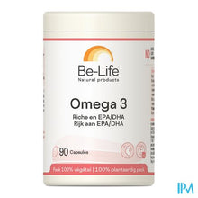 Afbeelding in Gallery-weergave laden, Omega 3 500 Be Life Caps 90
