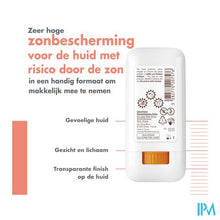 Afbeelding in Gallery-weergave laden, Avene Zon Sunsistick Ka Spf50+ 20g