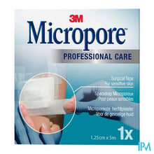 Afbeelding in Gallery-weergave laden, Micropore 3m Tape 12,5mmx5m Rol 1 1530p-0s