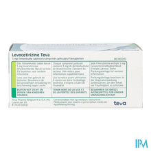 Afbeelding in Gallery-weergave laden, Levocetirizine Teva 5mg Filmomh Tabl 100 X 5mg