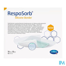 Load image into Gallery viewer, Resposorb Silicone Border 10x10cm 10 4130010