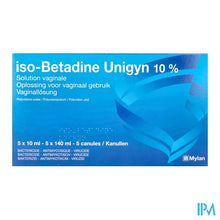 Charger l'image dans la galerie, Iso Betadine Unigy 10% Opl Vaginaal Fl 5x10ml Nf