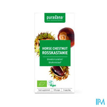 Afbeelding in Gallery-weergave laden, Purasana Vegan Wilde Kastanje Bio Caps 120x240mg