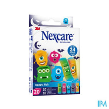 Afbeelding in Gallery-weergave laden, Nexcare 3m Happy Kids Monsters Pleister 20 N0920mo