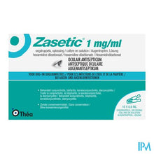 Afbeelding in Gallery-weergave laden, Zasetic 1mg/ml Opl Ud Oogdruppels 10x0,6ml