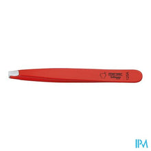 Afbeelding in Gallery-weergave laden, Morser Pincet Topinox, rechte punten, rood N°125A