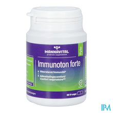 Load image into Gallery viewer, Mannavital Immunoton Forte V-caps 60