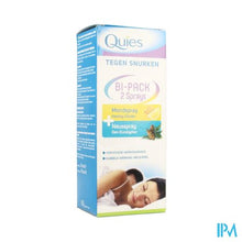 Afbeelding in Gallery-weergave laden, Quies A/snurk Bipack Spray Neus 15ml + Mond 70ml