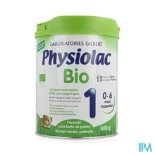 Afbeelding in Gallery-weergave laden, Physiolac Bio 1 Poedermelk Nf 800g
