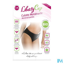 Charger l'image dans la galerie, Libertycup Zwart Menstruatieslipje l/xl 40-42